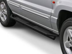 APS - APS IA10SJI3B Truck Armor Running Boards Black for 99-04 Grand Cherokee - Image 1