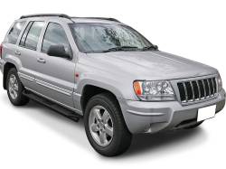 APS - APS IA10SJI3B Truck Armor Running Boards Black for 99-04 Grand Cherokee - Image 2
