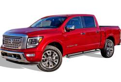 APS - APS IStep 6" Running Boards Brushed for 04-25 Titan/XD Crew IB14FJE0A - Image 2