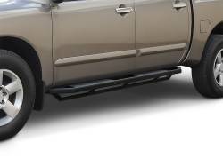 APS - APS Truck Armor Running Boards Black for 04-25 Titan/XD Crew IA14SJE0B - Image 1