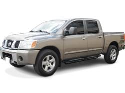 APS - APS Truck Armor Running Boards Black for 04-25 Titan/XD Crew IA14SJE0B - Image 2