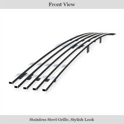 APS - APS Stainless Billet Bumper Grille Polish 06-08 Honda Pilot GR08FGA30S - Image 2