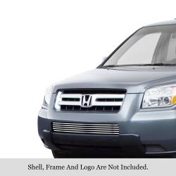 APS - APS Stainless Billet Bumper Grille Polish 06-08 Honda Pilot GR08FGA30S - Image 1