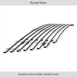 APS - APS Stainless Billet Bumper Grille Polish 06-07 Honda Accord Coupe GR08FGA34S - Image 2