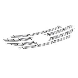 APS - APS Stainless Billet Grille Polish 20-22 Ford Super Duty Lariat GR06FEJ80S - Image 3