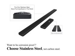APS - APS IStep 6" Running Boards Black for 14-25 RAM Promaster SWB IB04FDJ2B - Image 4