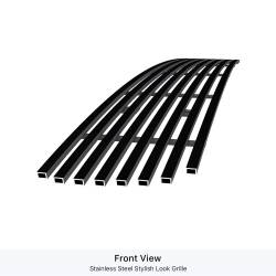 APS - APS Stainless Billet Bumper Grille Black 96-97 Honda Accord GR08FGA35J - Image 2