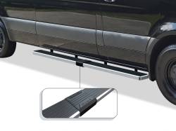 APS - APS IStep 6" Running Boards Brushed for 07-25 Sprinter Van IB04FDJ3A - Image 1