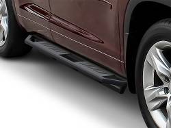 APS - APS Truck Armor Running Boards Black for 08-13 Toyota Highlander IA20SBB9B - Image 1