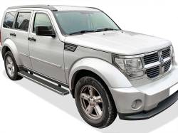 APS - APS IStep 6" Running Boards Brushed for 07-12 Dodge Nitro IB04FJC0C - Image 2