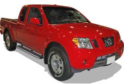 APS - APS IStep 6" Running Boards Brushed for 05-25 Frontier King IB14FJI4A - Image 2