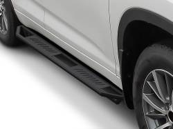 APS - APS IA20SIG5B Truck Armor Running Boards Black for 14-19 Toyota Highlander - Image 1