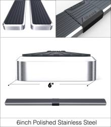 APS - APS IStep 6" Running Boards Brushed for 06-08 RAM Mega IB04FJD8A - Image 3