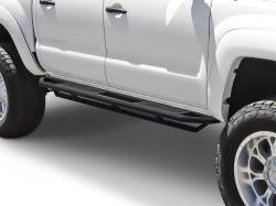 APS - APS Truck Armor Running Boards Black for 05-23 Tacoma Double IA20SJE8B - Image 1