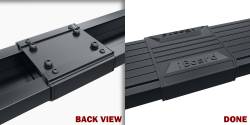 APS - APS IStep 6" Running Boards Black for 06-08 RAM Mega IB04FJD8B - Image 4