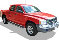 APS - APS IStep 6" Running Boards Brushed for 05-11 Dodge Dakota Quad IB04FJF5A - Image 2
