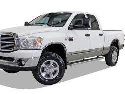 APS - APS IStep 6" Running Boards Brushed for 02-08 RAM 1500/HD Quad IB04FJJ2A - Image 2