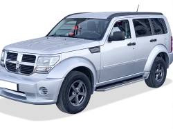 APS - APS H-Series Running Boards Polish for 07-12 Dodge Nitro IB04PJC0Y - Image 2
