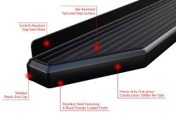 APS - APS IB14RAH1H H-Series Running Boards Black for 22-25 Nissan Pathfinder - Image 5