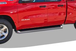 APS - APS IRunning Running Boards Polish for 19-25 RAM 1500 Quad IB04RAE9A - Image 1