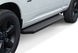 APS - APS H-Series Running Boards Black for 09-18 RAM 1500/09-25 HD Quad IB04RAG9H - Image 1
