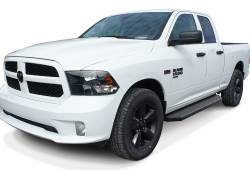 APS - APS H-Series Running Boards Black for 09-18 RAM 1500/09-25 HD Quad IB04RAG9H - Image 2