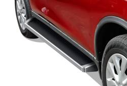 APS - APS IRunning Running Boards Polish for 14-20 Nissan Rogue IB14RBF9A - Image 1