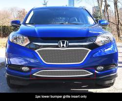 APS - APS Wire Mesh Bumper Grille Polish 16-18 Honda HR-V GR08GFC15T - Image 1
