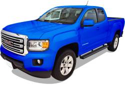 APS - APS IStep 5" Running Boards Black 15-25 Colorado/Canyon Ext IB03EAI8B - Image 2