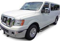 APS - APS IRunning Running Boards Polish for 12-21 Nissan NV Van IB14RDJ7A - Image 2