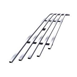 APS - APS Stainless Billet Bumper Grille Polish 15-17 Mustang 2.3L/V6 GR06FFD03S - Image 2