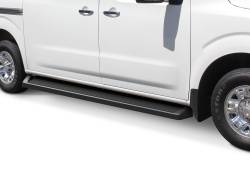 APS - APS IRunning Running Boards Black for 12-21 Nissan NV Van IB14RDJ7B - Image 1