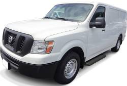 APS - APS IRunning Running Boards Black for 12-21 Nissan NV Van IB14RDJ7B - Image 2