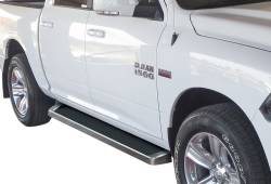 APS - APS IRunning Running Boards Polish for 09-18 RAM 1500/HD Crew IB04RBJ8A - Image 1