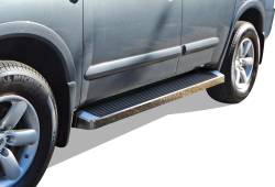 APS - APS IRunning Running Boards Polish for 04-25 Titan/XD Crew IB14RIE1A - Image 1