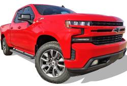 APS - APS IStep 5" Running Boards Brushed 19-25 Silverado/Sierra Dbl IB03EBI5A - Image 2