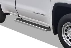 APS - APS IStep 5" Running Boards Brushed 19-25 Silverado/Sierra Reg IB03EBI6A - Image 1