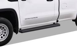 APS - APS IStep 5" Running Boards Black 19-25 Silverado/Sierra Reg IB03EBI6B - Image 1