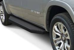 APS - APS H-Series Running Boards Black for 09-18 RAM 1500/09-25 HD Crew IB04RBJ8H - Image 1