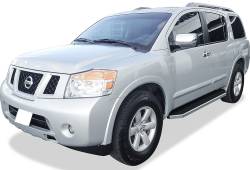 APS - APS H-Series Running Boards Polish for 04-25 Nissan Titan/XD Crew IB14RIE1Y - Image 2