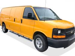 APS - APS IStep 5" Running Boards Brushed 03-25 Express/Savana Van IB03EDJ0A - Image 2