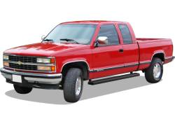 APS - APS IB03EJA4B IStep 5" Running Boards Black for 88-98 GM C/K Extended - Image 2