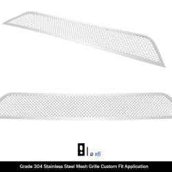 APS - APS Wire Mesh Bumper Grille Polish 15-17 Honda Fit GR08GFD27T - Image 2