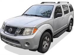 APS - APS H-Series Running Boards Black for 05-12 Nissan Pathfinder IB14RIE2H - Image 2