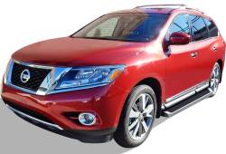 APS - APS IRunning Running Boards Polish for 13-21 Nissan Pathfinder IB14RIG2A - Image 2