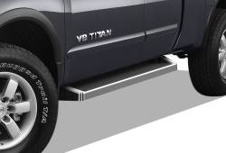 APS - APS IRunning Running Boards Polish for 04-25 Titan/XD King IB14RJD9A - Image 1