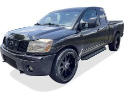 APS - APS H-Series Running Boards Black for 04-25 Nissan Titan/XD King IB14RJD9H - Image 2