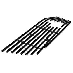 APS - APS Stainless Billet Grille Black 10-12 Ford Mustang V6 GR06FFF54J - Image 2