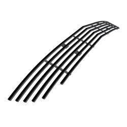 APS - APS GR06FFF55J Stainless Billet Bumper Grille Black for 10-12 Ford Mustang V6 - Image 2