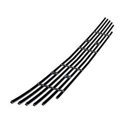 APS - APS GR06FFF55J Stainless Billet Bumper Grille Black for 10-12 Ford Mustang V6 - Image 3